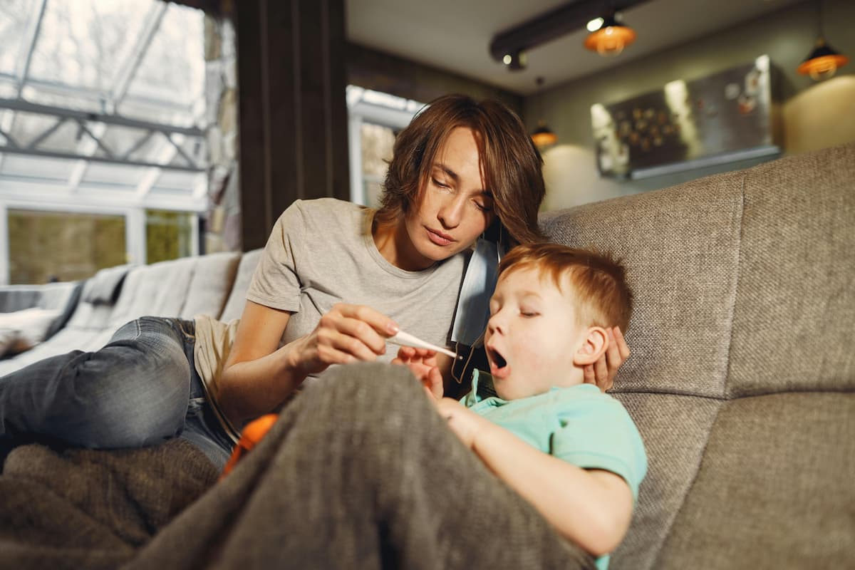 What To Do When You Get Sick as a Single Mom